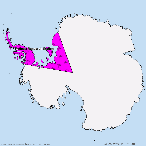 Antarctic - All warnings